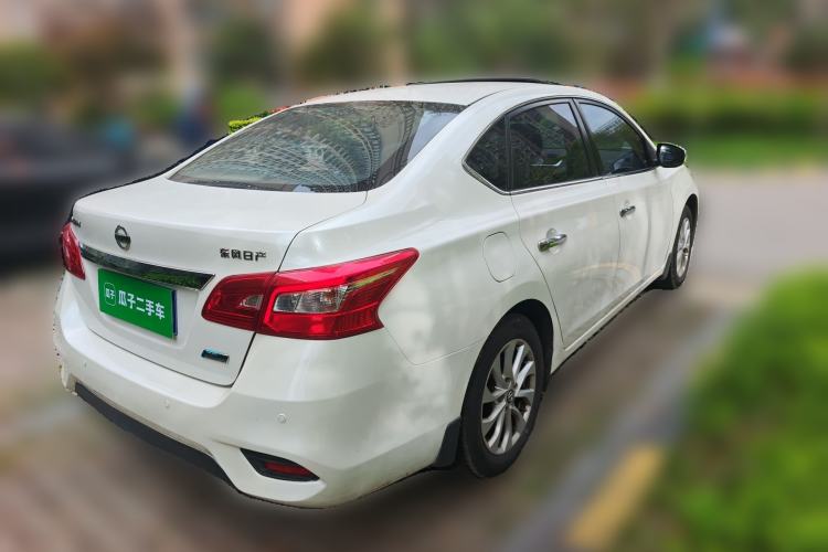 Used Nissan Sylphy 2019 1.6XV CVT Smart Connect Luxury Edition China V Standard Rear Right 45 Deg