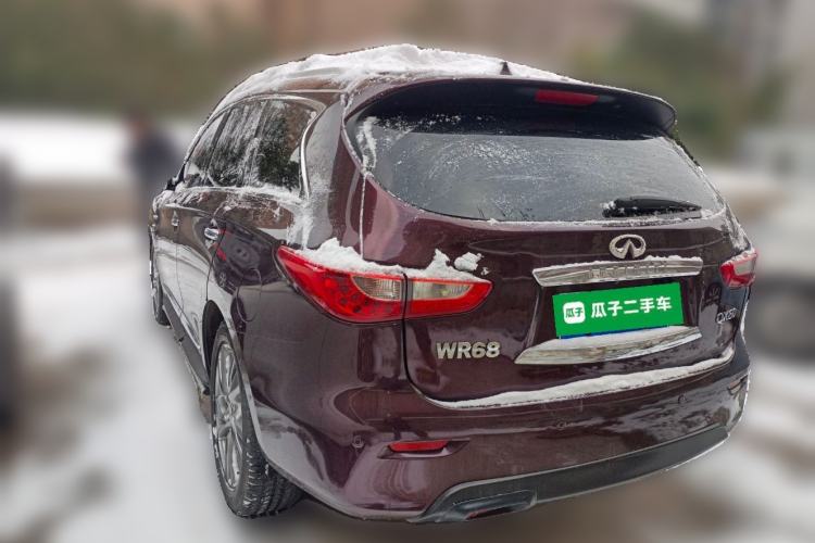 Used Infiniti QX60 2014 2.5 S/C Hybrid All-Wheel-Drive Versatile Edition Rear Left 45 Deg