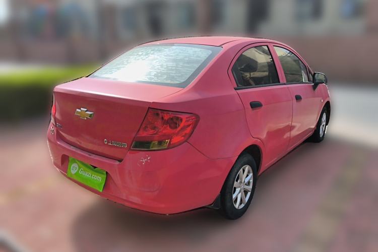 Used Chevrolet Sail 2013 Sedan 1.2L Manual Warm Edition Rear Right 45 Deg