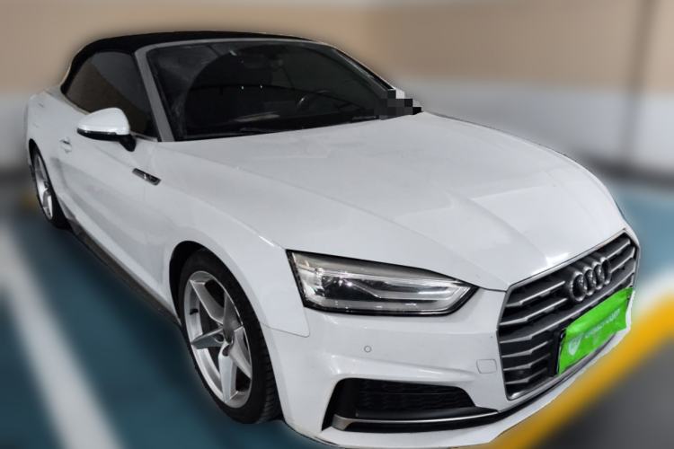 Used Audi A5 2017 Cabriolet 40 TFSI Fashion Model Front Right 45 Deg