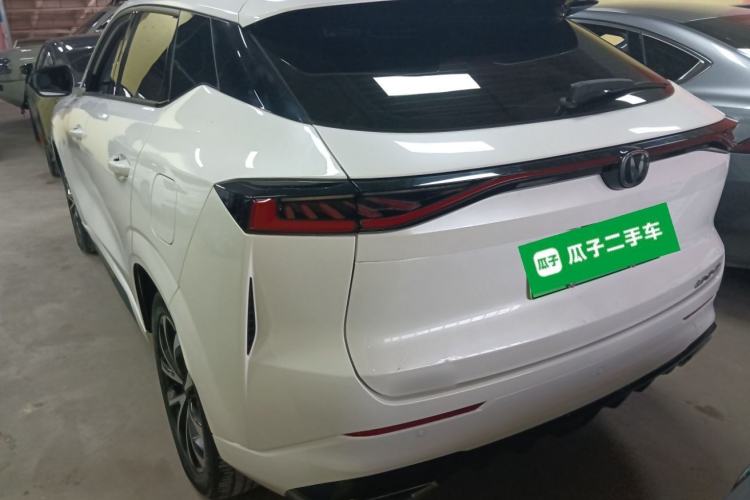 Used CHANGAN UNI-Z New Energy 2024 Blue Whale Smart Electric iDD 125km Beyond Edition Rear Left 45 Deg