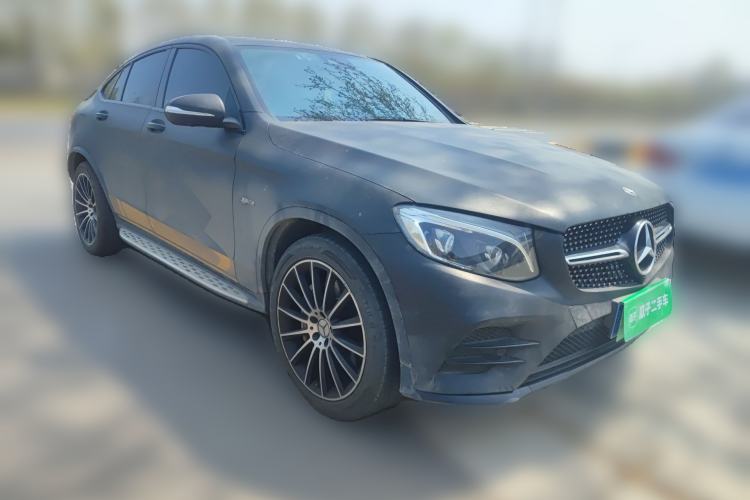 Used Mercedes-Benz GLC AMG 2017 AMG GLC 43 4MATIC Coupe SUV Front Right 45 Deg