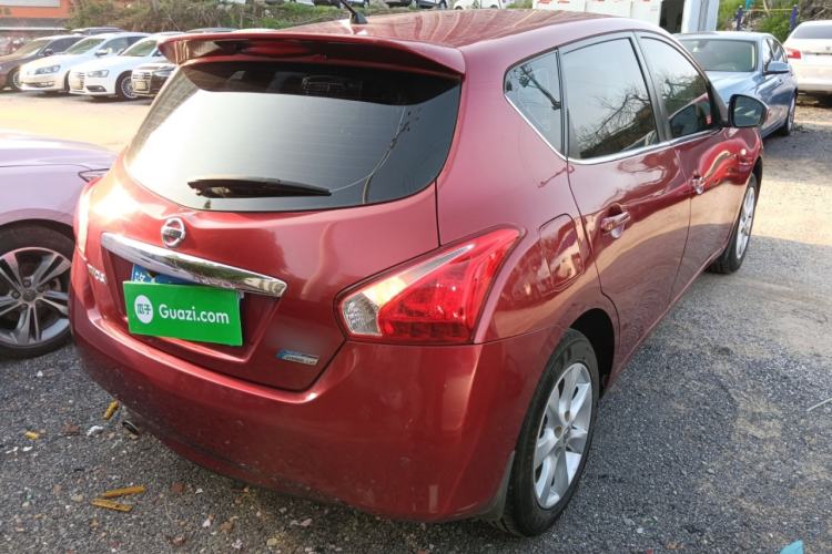 Used Nissan Tiida 2014 1.6L CVT Comfort Model Rear Right 45 Deg