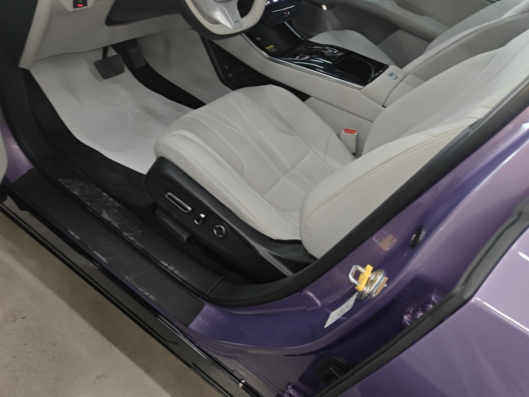 Avant de la voiture
