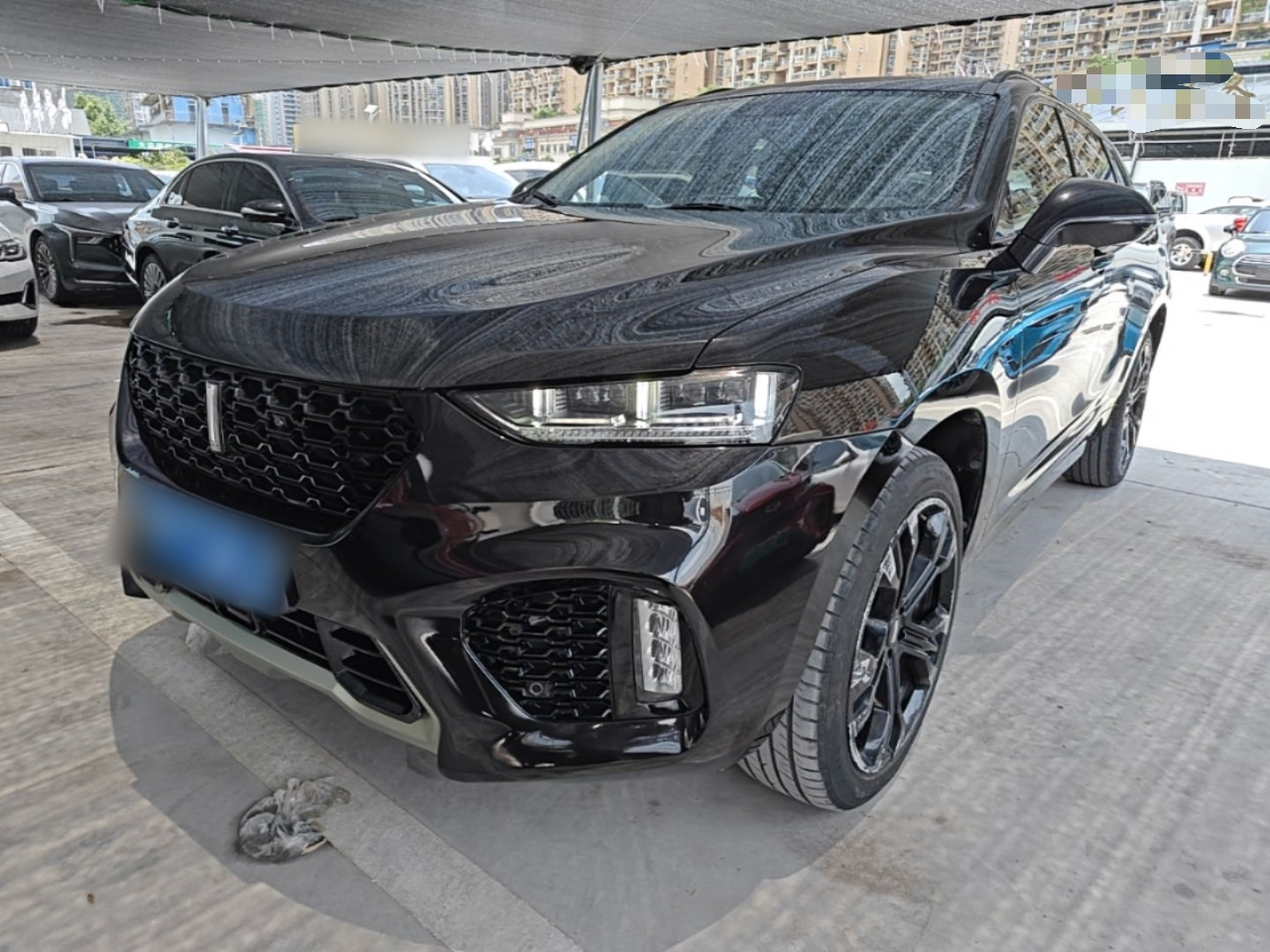 Under Front Bumper
