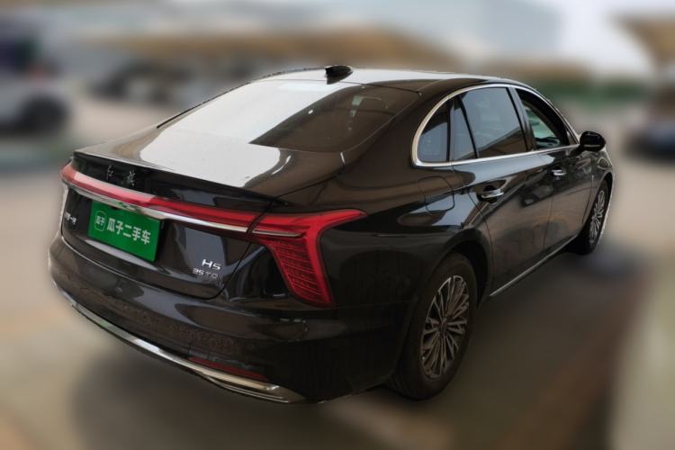 Used Hongqi H5 2025 1.5T DCT Qiyun 500 000th Unit Commemorative Edition Rear Right 45 Deg