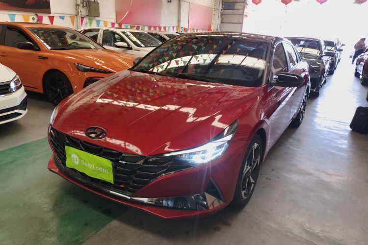 Used Hyundai Elantra 2021 1.5L CVT LUX Prestige Edition