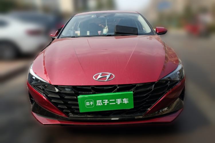 Used Hyundai Elantra 2021 1.5L CVT LUX Prestige Edition Front