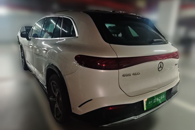 Used Mercedes-Benz EQS SUV 2023 450 4MATIC Pioneer Edition Rear Left 45 Deg