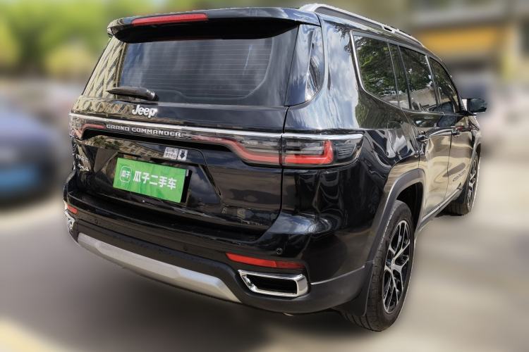 Used Jeep Grand Commander 2022 2.0T Four-Wheel Drive Luxury Edition Rear Right 45 Deg