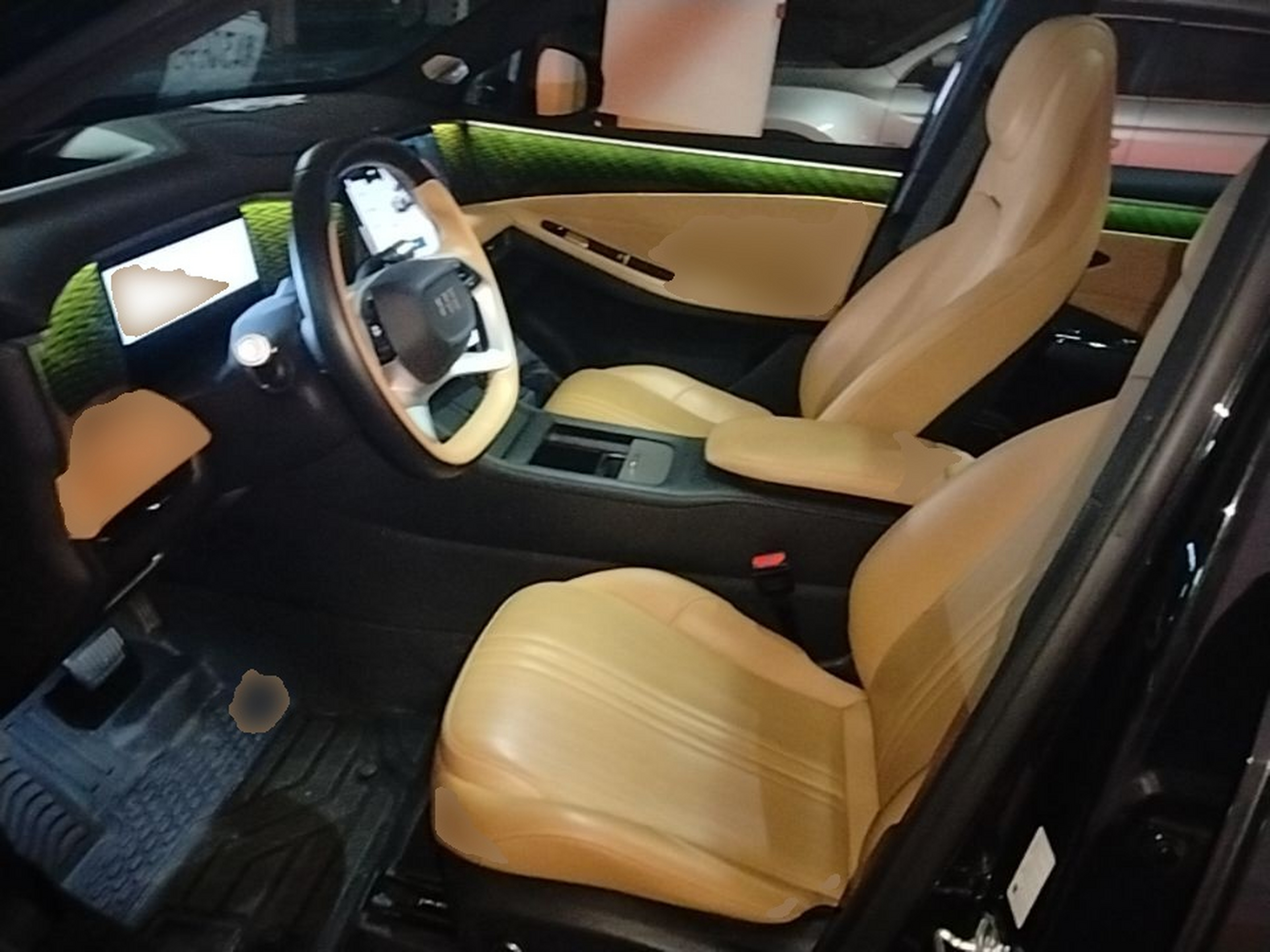 Avant de la voiture