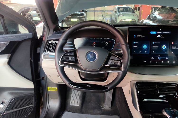 Used BYD Tang New Energy 2022 EV 635 km All-Wheel-Drive Flagship Model Steering Wheel