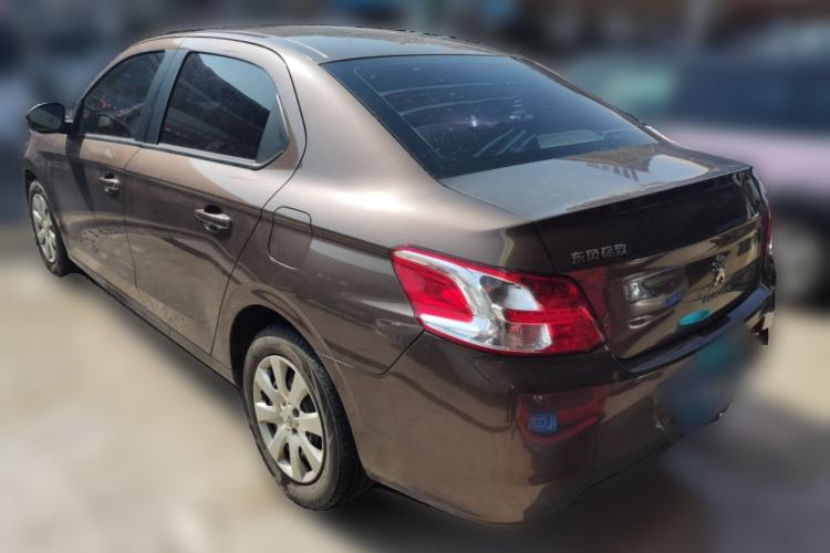 Used Peugeot 301 2014 1.6L Automatic Comfort Edition Rear Left 45 Deg