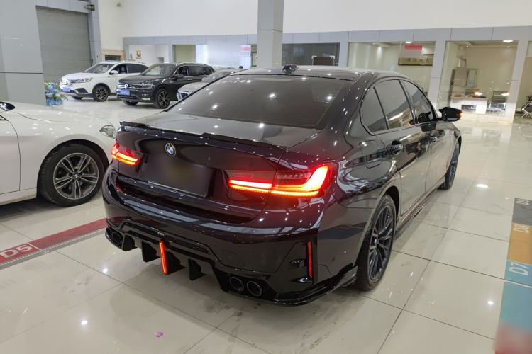 Used BMW 3 Series 2024 325Li M Sport Night Edition Package Rear Right 45 Deg