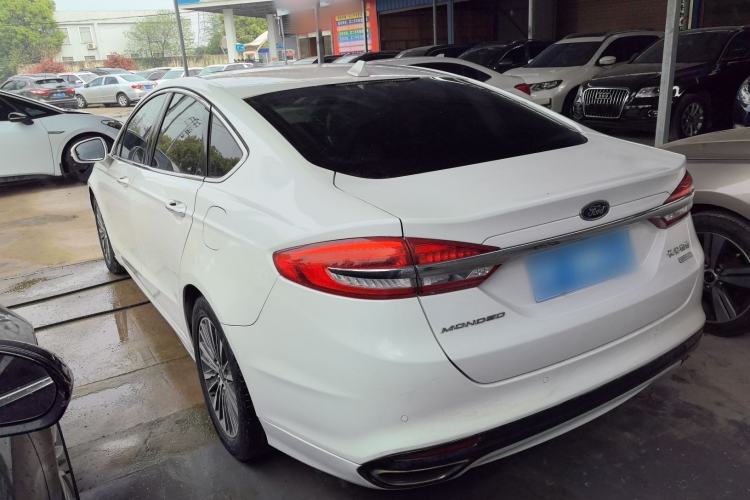 Used Ford Mondeo 2017 EcoBoost 180 Luxury Model Rear Left 45 Deg