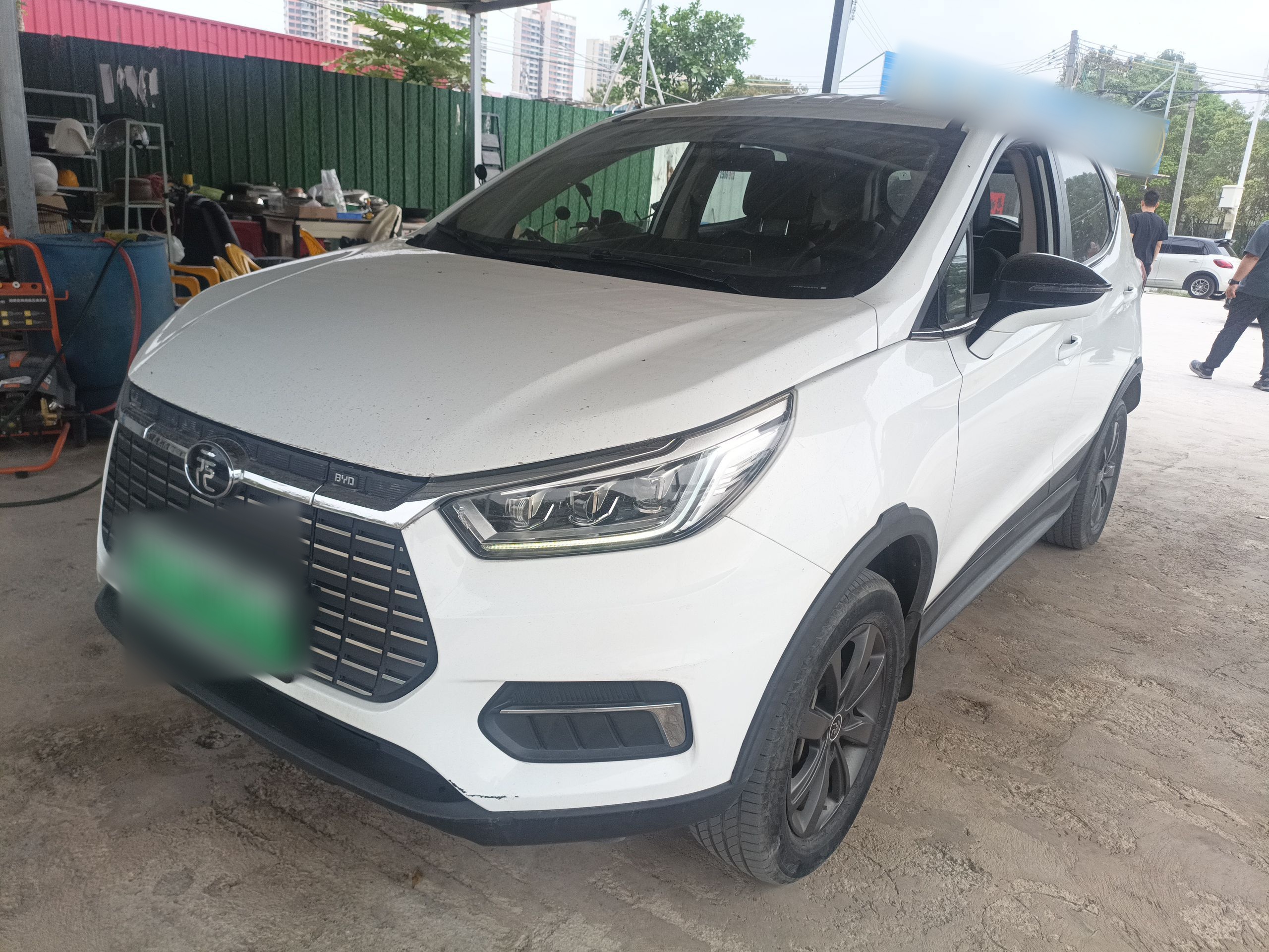 Parte inferior delantera