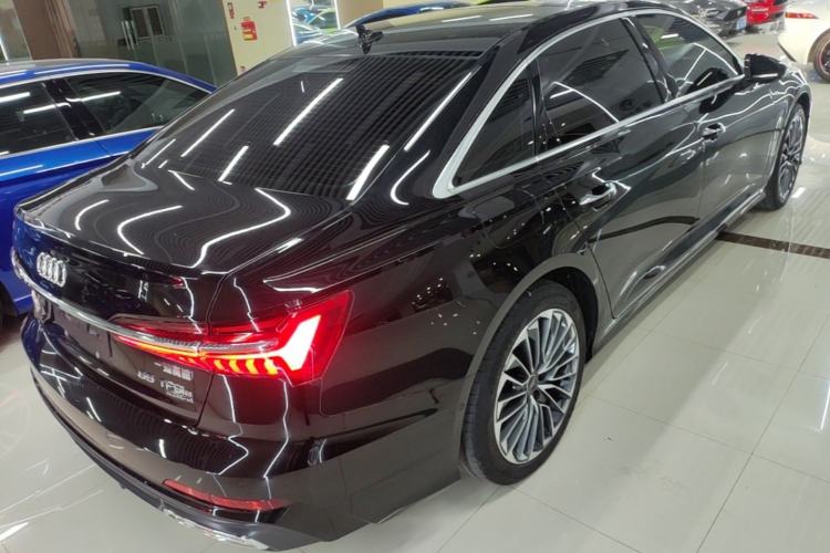 Used Audi A6L New Energy 2022 55 TFSI e quattro Rear Right 45 Deg