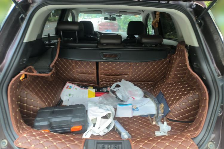 Used GAC Trumpchi GS4 2017 235T Automatic Two-Wheel Drive Luxury Smart Connectivity Version Trunk