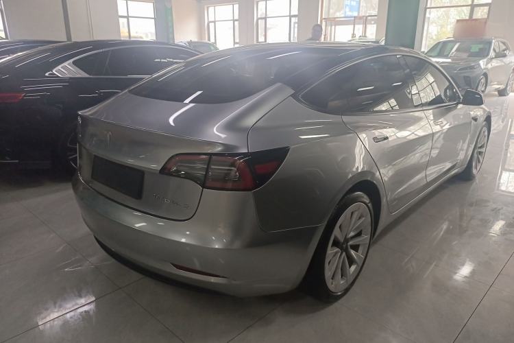 Used Tesla Model 3 2022 Rear-Wheel-Drive Version Rear Right 45 Deg