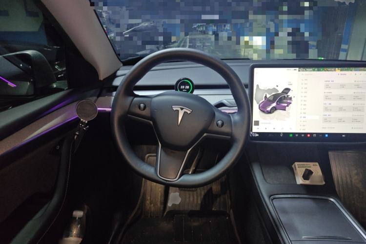 Used Tesla Model Y 2024 Rear-Wheel-Drive Version Steering Wheel