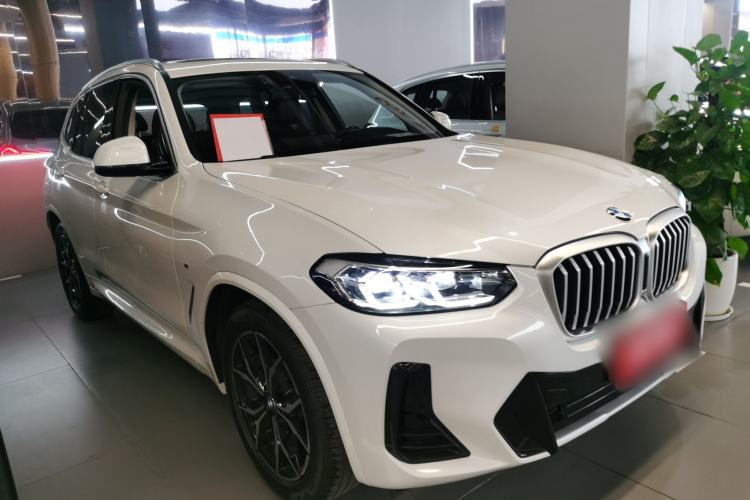 Used BMW X3 2022 xDrive25i M Sport Package Front Right 45 Deg