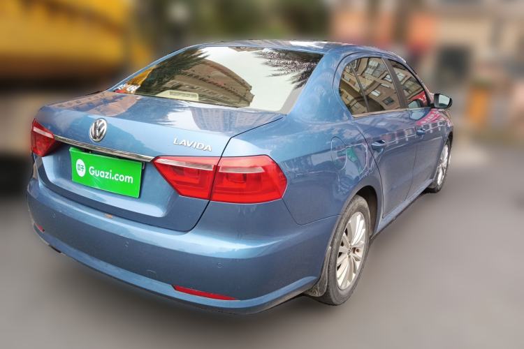 Used Volkswagen Lavida 2013 Revised Version 1.6L Automatic Luxury Edition Rear Right 45 Deg