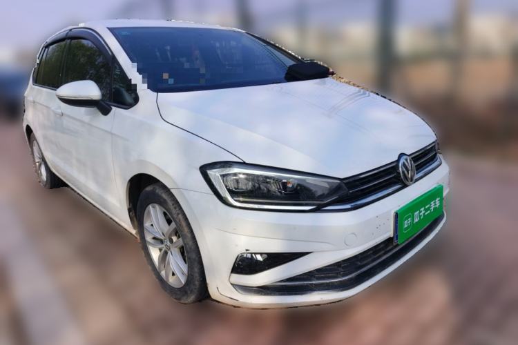Used Volkswagen Golf Sportsvan 2019 200TSI Automatic C-HR Pure Version China VI Standard Front Right 45 Deg