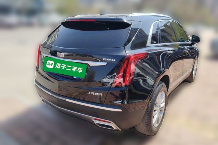 Used Cadillac XT5 2021 2.0T Two-Wheel Drive Luxury Version Rear Right 45 Deg