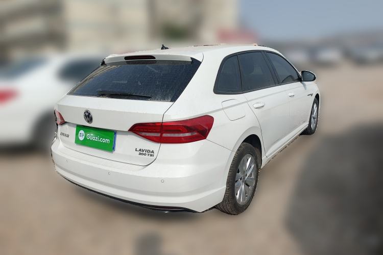 Used Volkswagen Lavida 2018 Hatchback 200TSI DSG Trend Edition China V Standard Rear Right 45 Deg