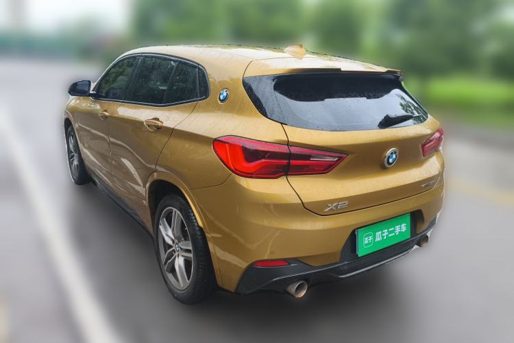 Used BMW X2 2020 sDrive25i Leading Model M Sport Package Rear Left 45 Deg