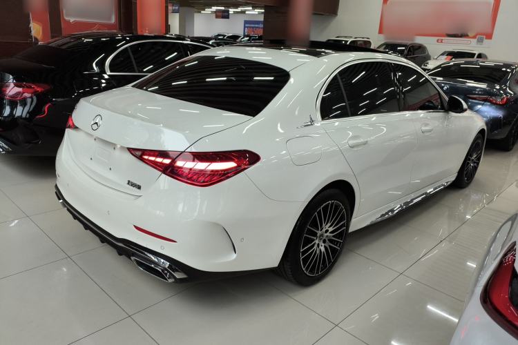 Used Mercedes-Benz C-Class 2022 Restyled C 260 L Sport Edition Rear Right 45 Deg