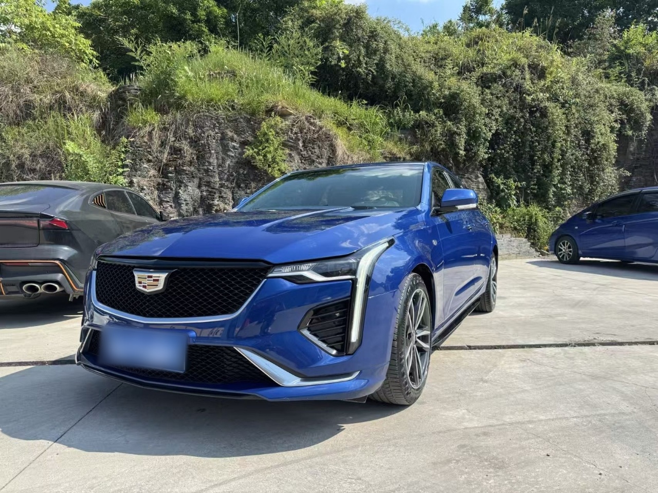 تحت مقدمة السيارة