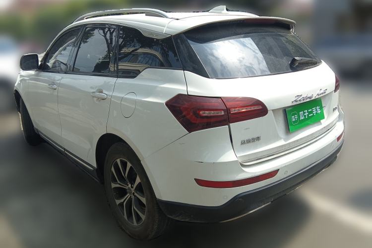 Used Zotye T600 Coupe 2017 1.5T Automatic Luxury Model Rear Left 45 Deg