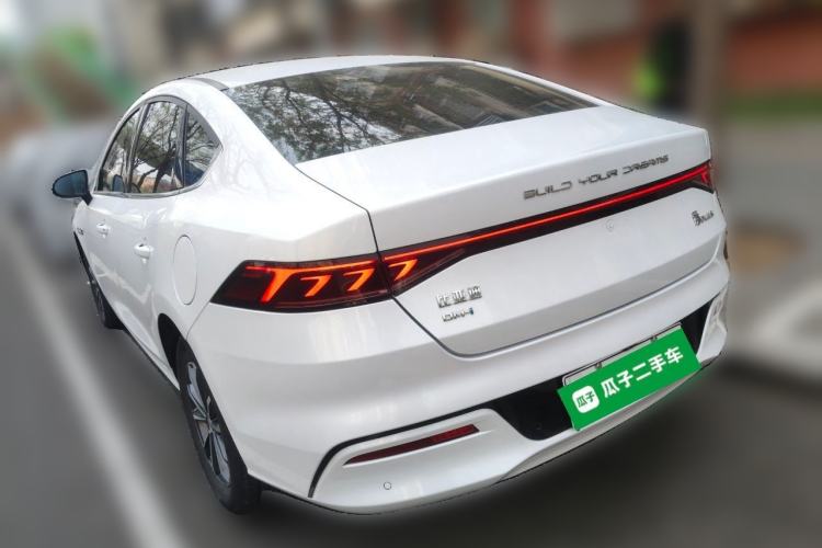 Used BYD Qin PLUS 2024 HONOR Edition DM-i 55KM Leading Model Rear Left 45 Deg