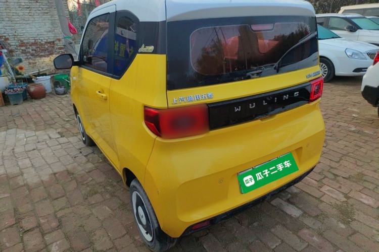 Used Wuling Hongguang MINIEV 2021 Macaron Fashion Edition Lithium-Ion Battery Rear Left 45 Deg
