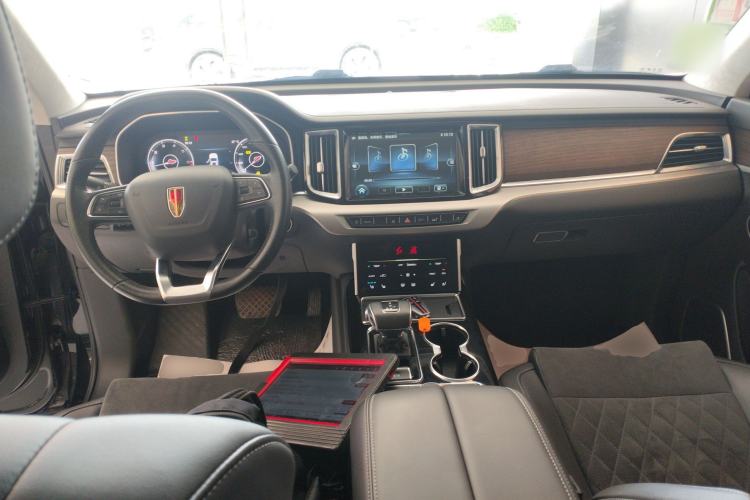 Used Hongqi HS7 2022 3.0T Automatic All-Wheel Drive ZhiLian Flagship Edition Five Seats Center Console