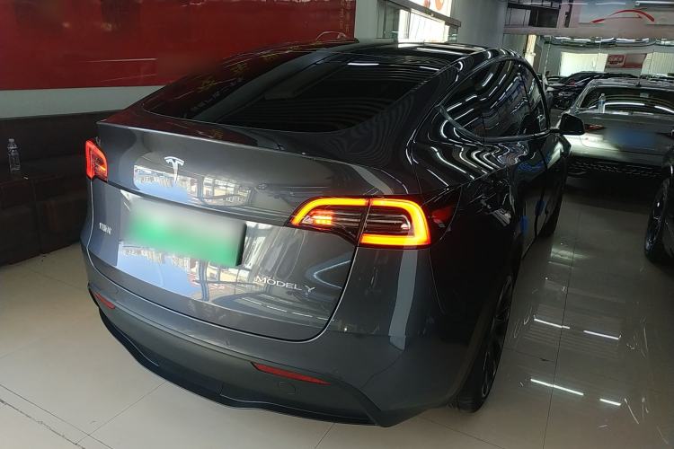 Used Tesla Model Y 2022 Revised Version Rear-Wheel Drive Rear Right 45 Deg