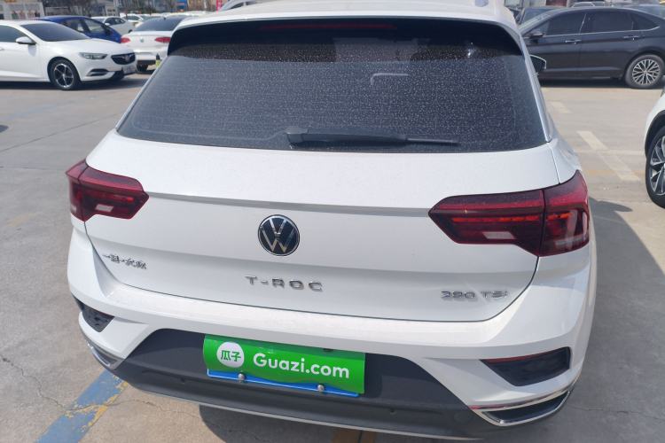 Used Volkswagen T-ROC 2021 Revised Version 280TSI DSG Two-Wheel Drive Elite Connect Edition Rear