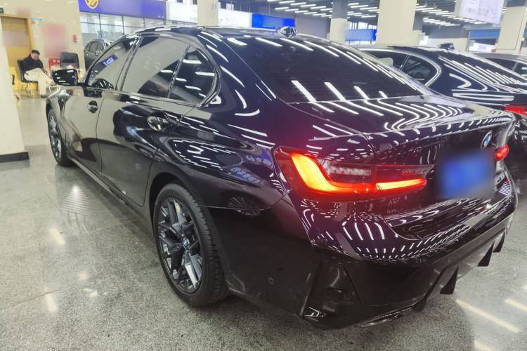 Used BMW 3 Series 2025 330Li M Sport Shadowline Package Rear Left 45 Deg