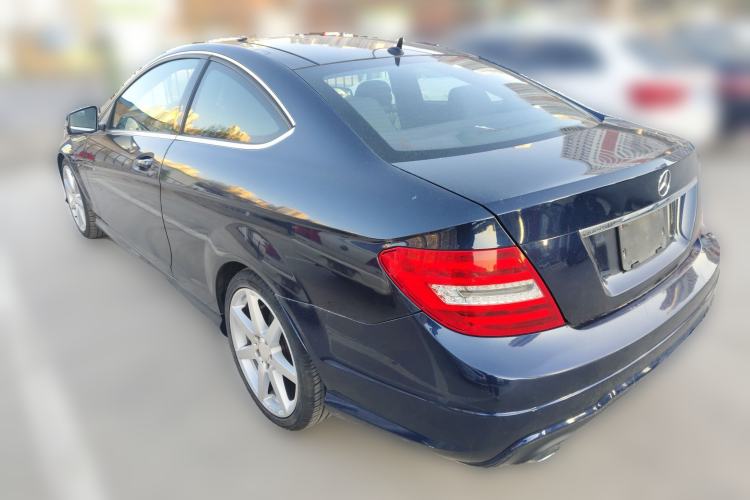 Used Mercedes-Benz C-Class 2013 C 180 Coupe Rear Left 45 Deg
