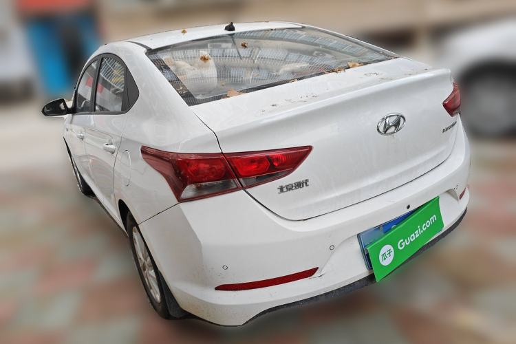 Used Hyundai Verna (new generation) 2016 1.4L Manual Cool Edition GLS Rear Left 45 Deg