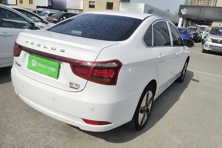 Used Dongfeng Aeolus E70 2021 Revised Version 2 360H Battery-Swap Edition Rear Right 45 Deg