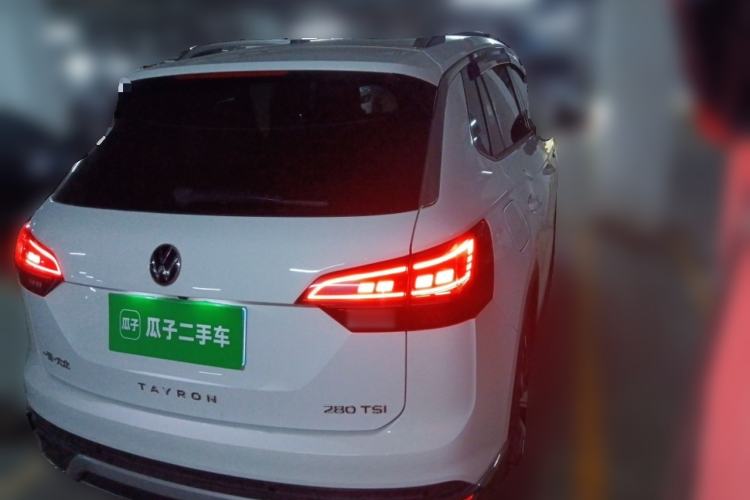 Used Volkswagen Tayron 2022 280TSI Two-Wheel Drive Luxury Smart Connectivity Version Rear Right 45 Deg