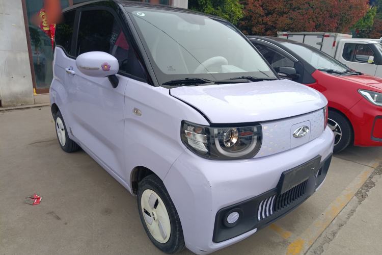 Used Chery QQ Ice Cream 2022 120km Conical Shape Lithium Iron Phosphate Front Right 45 Deg