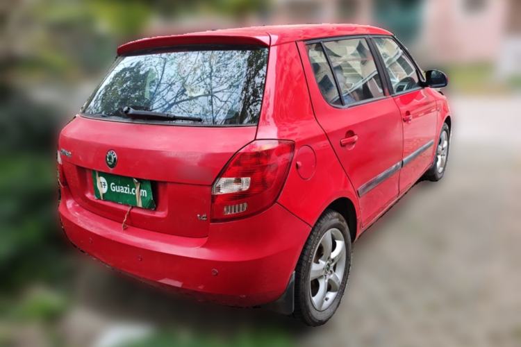 Used Skoda Fabia 2008 1.4L Manual Jingling Edition Rear Right 45 Deg