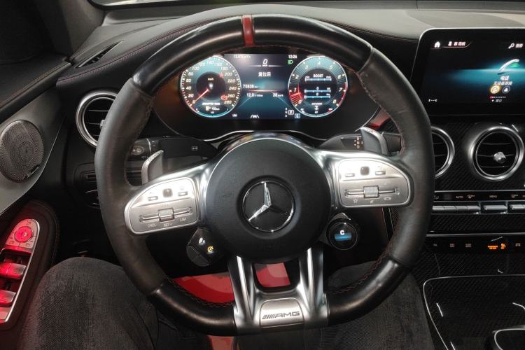 Used Mercedes-Benz GLC Coupe AMG 2020 AMG GLC 43 4MATIC Coupe SUV Steering Wheel