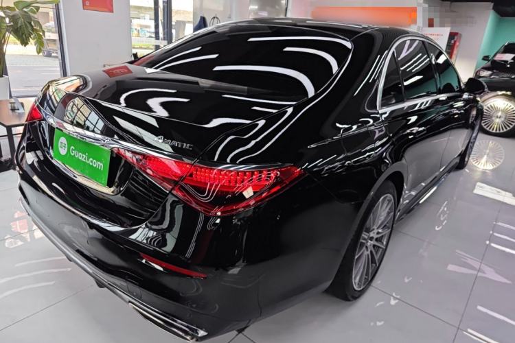 Used Mercedes-Benz S-Class 2022 S 450 L 4MATIC Rear Right 45 Deg