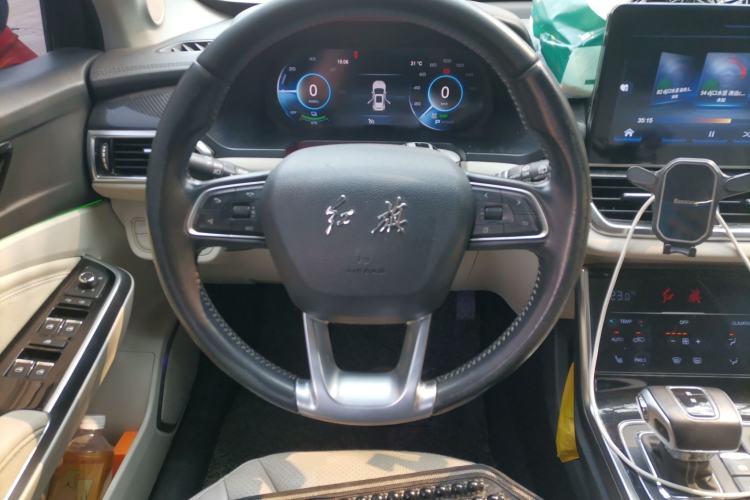 Used Hongqi E-HS3 2019 Zhilian Qiyue Two-Wheel Drive Version Steering Wheel