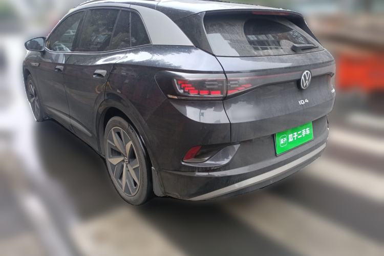 Used Volkswagen ID.4 CROZZ 2021 Long-Range PRO Two-Wheel Drive Version Rear Left 45 Deg