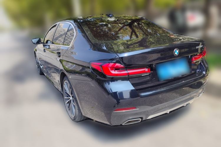 Used BMW 5 Series 2023 530Li Leading Model M Sport Package Rear Left 45 Deg